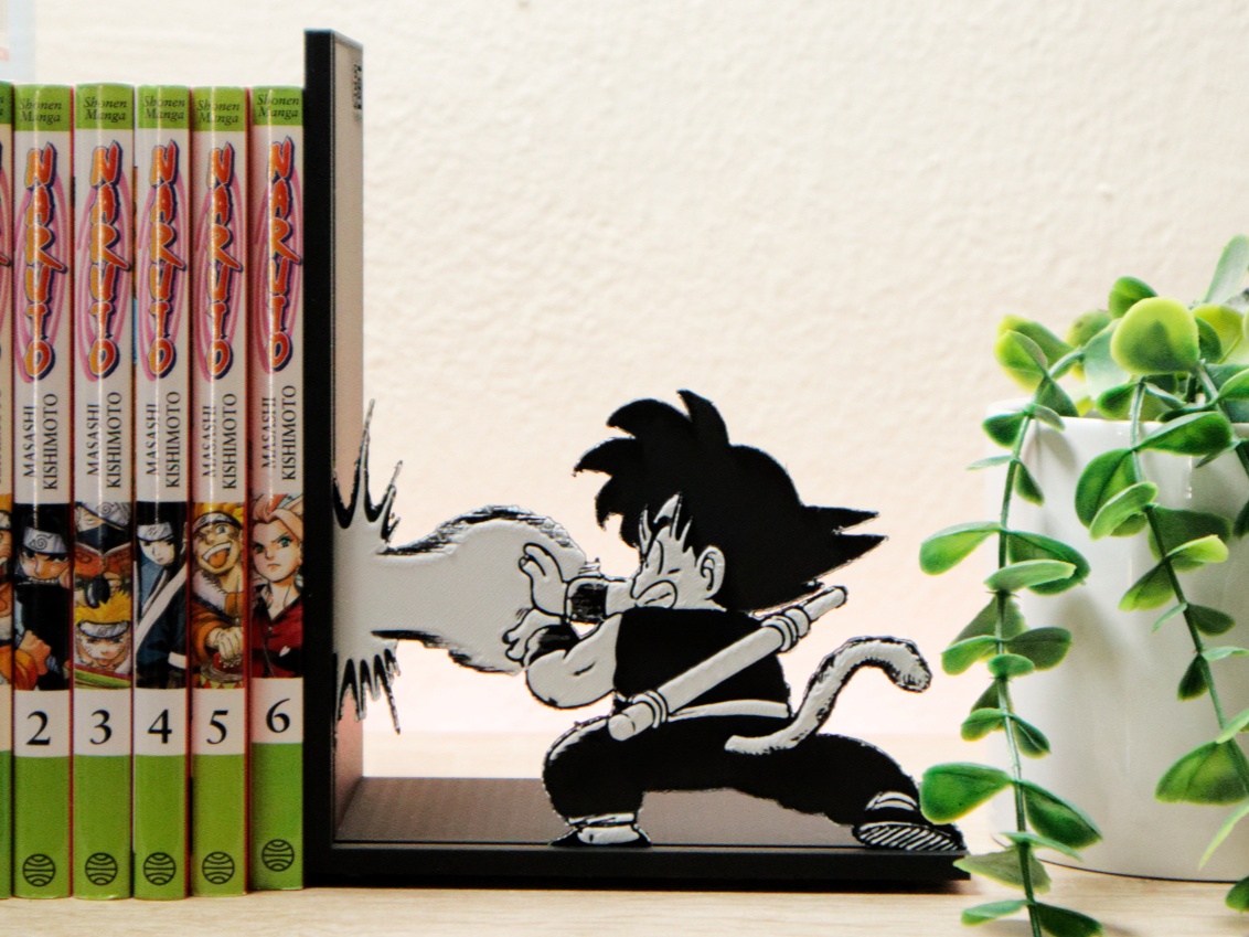 Držač Za Knjige - Son Goku Kamehameha! - Obeleživači i dodaci za knjige, slika 2